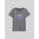 6. Damen-T-Shirt mit Aufdruck, regulär, Größe 4F 4FRSS26TTSHF4513-27S
