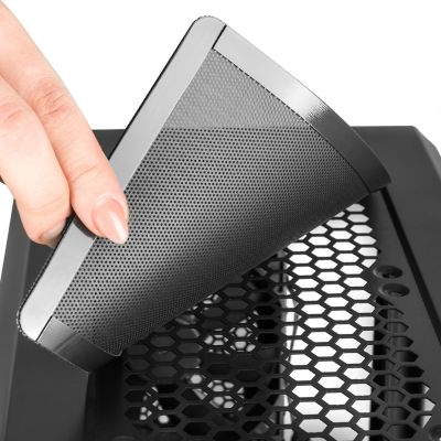 25. MODECOM OBERON PRO AT-OBERON-PR-10-000000-0002 Gehäuse (ATX, ITX, Micro-ATX; schwarz)