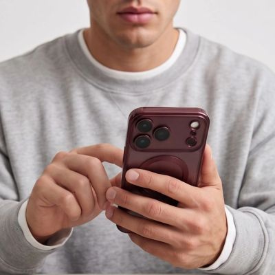 8. Tech-Protect MagFlex Hülle für iPhone 18 Pro Max / 17 Pro Max – burgunderrot