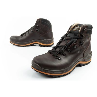 8. Grisport Marrone Herren Trekkingschuhe Leder Wasserdicht Stiefeletten