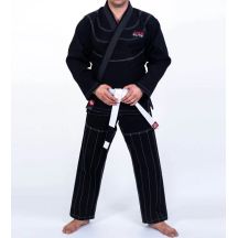 Kimono / GI für BJJ-Training – Schwarzer DBX ELITE A0 + A0-GÜRTEL