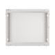 11. Lanberg WF01-6409-10S einteiliger Schrank (9 HE; 500 mm / 600 mm / 450 mm; Wandmontage; Glas; 19 Zoll; grau)