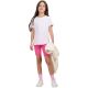 5. Mädchenshorts 4F CAS F028 dunkelrosa 4FJWSS26TSTIF028 53S