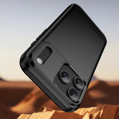 3. Carbon Case für iPhone 17 Pro - Schwarz