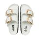 4. Lee Cooper Damen-Sandalen Weiß LCW-26-35-4460LA