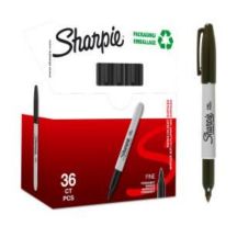 Sharpie 2025040 Marker, 36 Stück, Schwarz