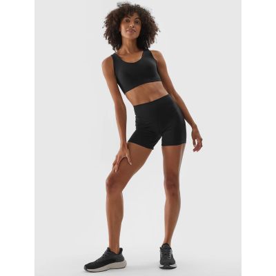 3. Kurze Trainingsleggings für Damen 4F 4FWAW24TFSTF010-20S