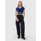 6. Damen Crop Top schlichtes T-Shirt 4F 4FRSS25TTSHF2695-31S