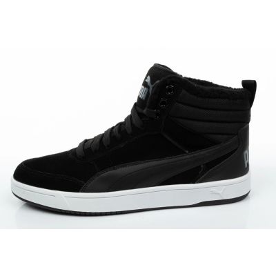 2. Puma Herren Rebound Street schwarze gefütterte Stiefeletten