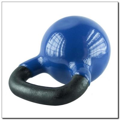 2. Blaue HMS KNV16 Kettlebell aus Gusseisen, 16 kg