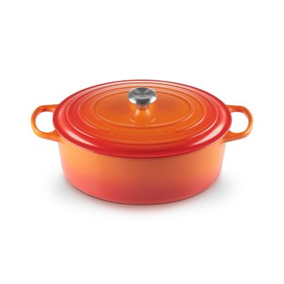 2. Le Creuset Signature Bräter Oval 33 cm Rot