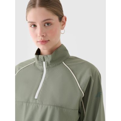 3. Kurze Damen Übergangsjacke mit Stehkragen 4F 4FRSS24TTJAF0886-44S
