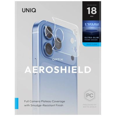 7. Uniq Optix Aeroshield Kameramodulschutz für iPhone 18 Pro – Transparent