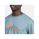5. Herren-T-Shirt ROSSIGNOL Waterfall Tee Blau