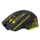 2. Wozinsky WMGB-1181 Kabellose optische Gaming-Maus 3200 DPI mit integriertem Akku und Hintergrundbeleuchtung – Schwarz und Gelb