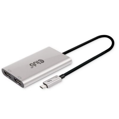 4. CLUB3D CSV-1586 Thunderbolt 3 Hubs und Konzentratoren 40000 Mbit/s Silber