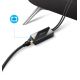 6. Ugreen 30985 Externe Netzwerkkarte für Chromecast mit Micro-USB-/USB-A-Anschlüssen 100 Mbit/s 1 m – Schwarz
