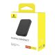 13. Baseus Magnetic Mini Air 6000mAh 20W Powerbank mit induktiver Ladefunktion und Baseus Simple USB-C-Kabel (20V/3A) 30cm – Schwarz