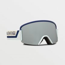 Volcom GARDEN DARK BLUE OFF WHITE SKY/SILVER CHROME Snowboardbrille (VG0122106)