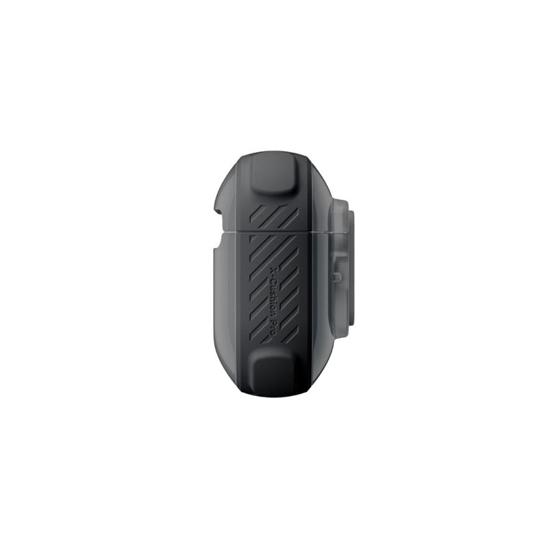 6. AmazingThing Titan Pro Mag Hülle, transparent, für AirPods Pro 3 - Schwarz