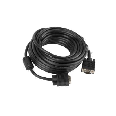 2. Lanberg CA-VGAC-10CC-0100-B Kabel (D-Sub (VGA) M - D-Sub (VGA) M; 10 m; schwarz)