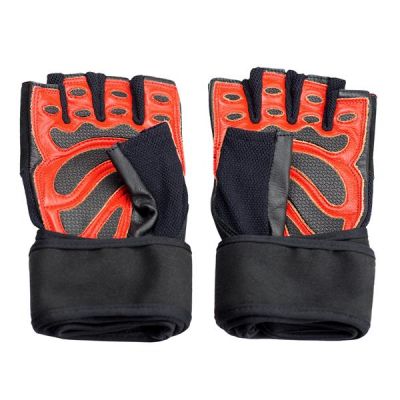 20. Schwarz/Rot HMS RST01 Gym Handschuhe Größe XL