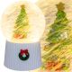 7. 147-mm-LED-Schneekugel mit spielendem Weihnachtsbaum