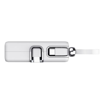 4. TRUST Pacto 5000 mAh Powerbank für die Hosentasche, Weiß