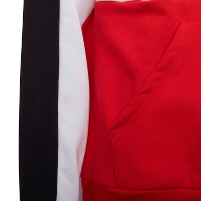 5. Adidas Colorblock Fleece Hoodie Jr HC5657 Sweatshirt