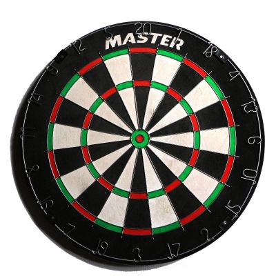 Sisal-Dartscheibe MASTER 45 cm 6 Darts - MAS-E070