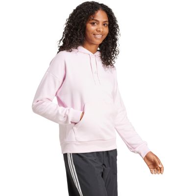 10. Damen adidas Essentials Small Logo Feel Cozy Hoodie Rosa JN1856