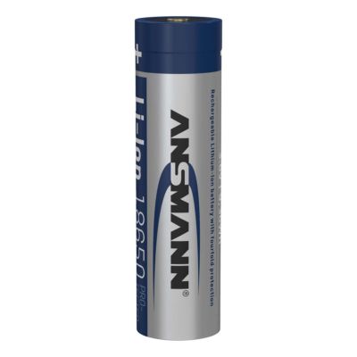 3. Ansmann 1307-0003 Akku für den Heimgebrauch, wiederaufladbarer 18650 Lithium-Ionen-Akku (Li-Ion)