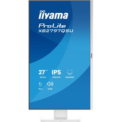 4. iiyama ProLite XB2797QSU-W1 Computermonitor 68,6 cm (27") 2560 x 1440 px Quad HD LED Weiß