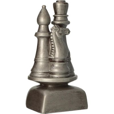 Gegossene Figur - Schach