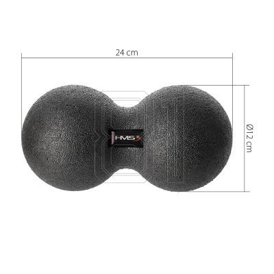 18. Doppel-Massageball / Duo-Ball HMS BLM02 12*24CM 