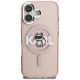 3. Karl Lagerfeld IML Choupette Sketch Logo MagSafe iPhone 16 Hülle - Pink