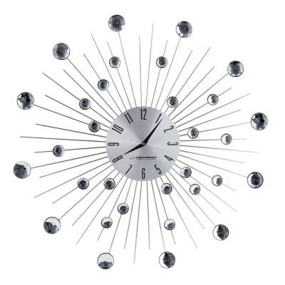 3. Esperanza Boston EHC002 Wanduhr (silber)