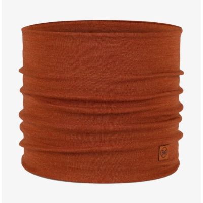 2. BUFF MERINO HEAVYWEIGHT NECK WARMER SOLID CINNAMON Bandana