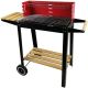 4. Gartengrillwagen 85x42x83cm Rot