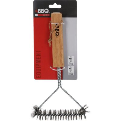 9. REINIGUNGSBÜRSTE 30x14CM MIT HOLZGRIFF