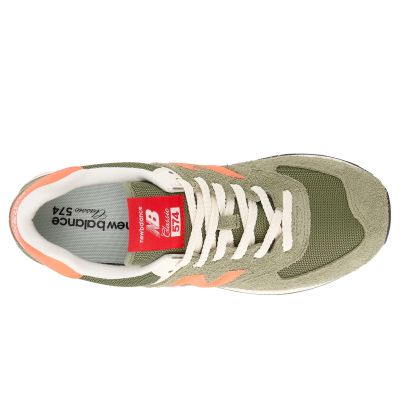 3. New Balance U574 Lifestyle-Sneaker in Grün (U574BGR)