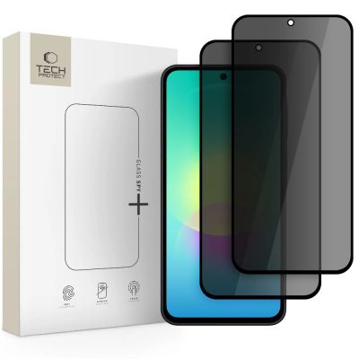 Tech-Protect Glass SPY+ 2er-Pack Sichtschutzglas aus gehärtetem Glas für Samsung Galaxy A27 5G