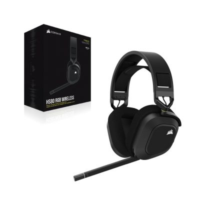 2. Corsair HS80 RGB Wireless Carbon Kopfhörer