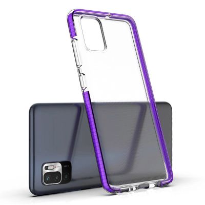 3. Spring Case Silikon Gel Handyhülle Schutzhülle für Xiaomi Redmi Note 10 5G / Poco M3 Pro schwarz