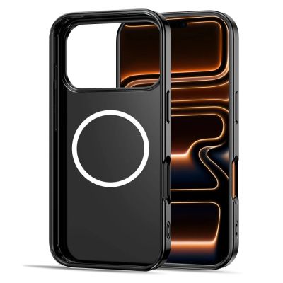4. Tech-Protect Lamano MagSafe Hülle für iPhone 17 Pro - Schwarz und Rot