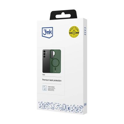 7. 3mk Smoke MagCase für Samsung Galaxy S24 - Grün-Transparent
