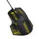 7. Wozinsky WMGK-1181W Kabelgebundene optische Gaming-Maus mit 7200 DPI und Hintergrundbeleuchtung – Schwarz und Gelb