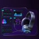 11. QCY V200 Pro Kabelgebundenes Gaming-Headset mit 7.1-Sound und abnehmbarem Mikrofon – Schwarz