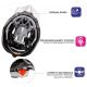 59. Meteor MV29 Drizzle Fahrradhelm 24715-24717