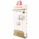 5. Aiwa ESTM-500WT Kopfhörer/Headset, kabelgebunden, In-Ear, Telefonieren/Musik, Weiß